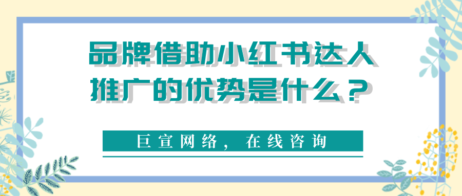 达人在小红书推广的优势是什么？