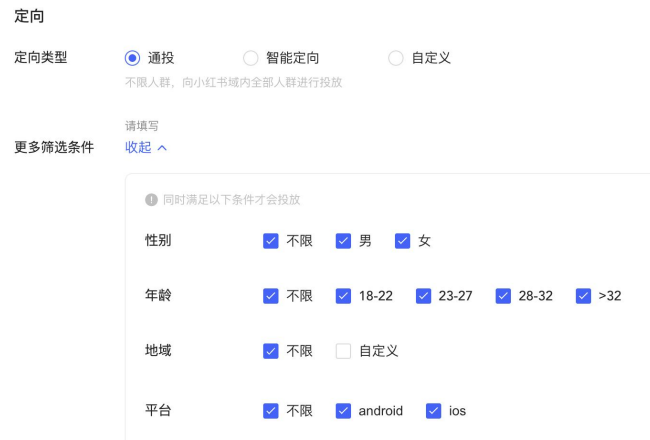 小红书广告通投