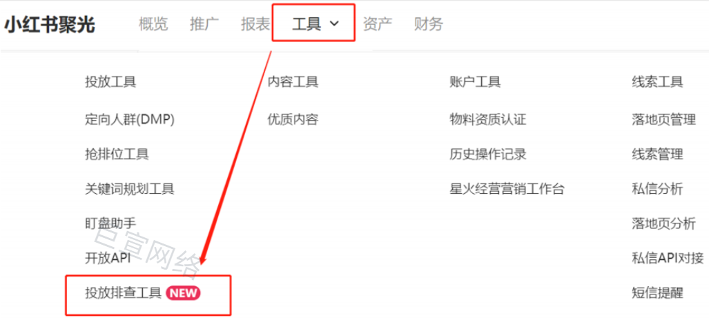 小红书广告平台投放排查工具产品介绍