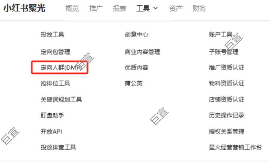 小红书聚光广告平台DMP工具如何用？