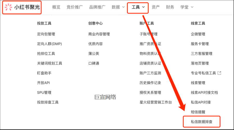 小红书广告私信数据排查工具产品介绍